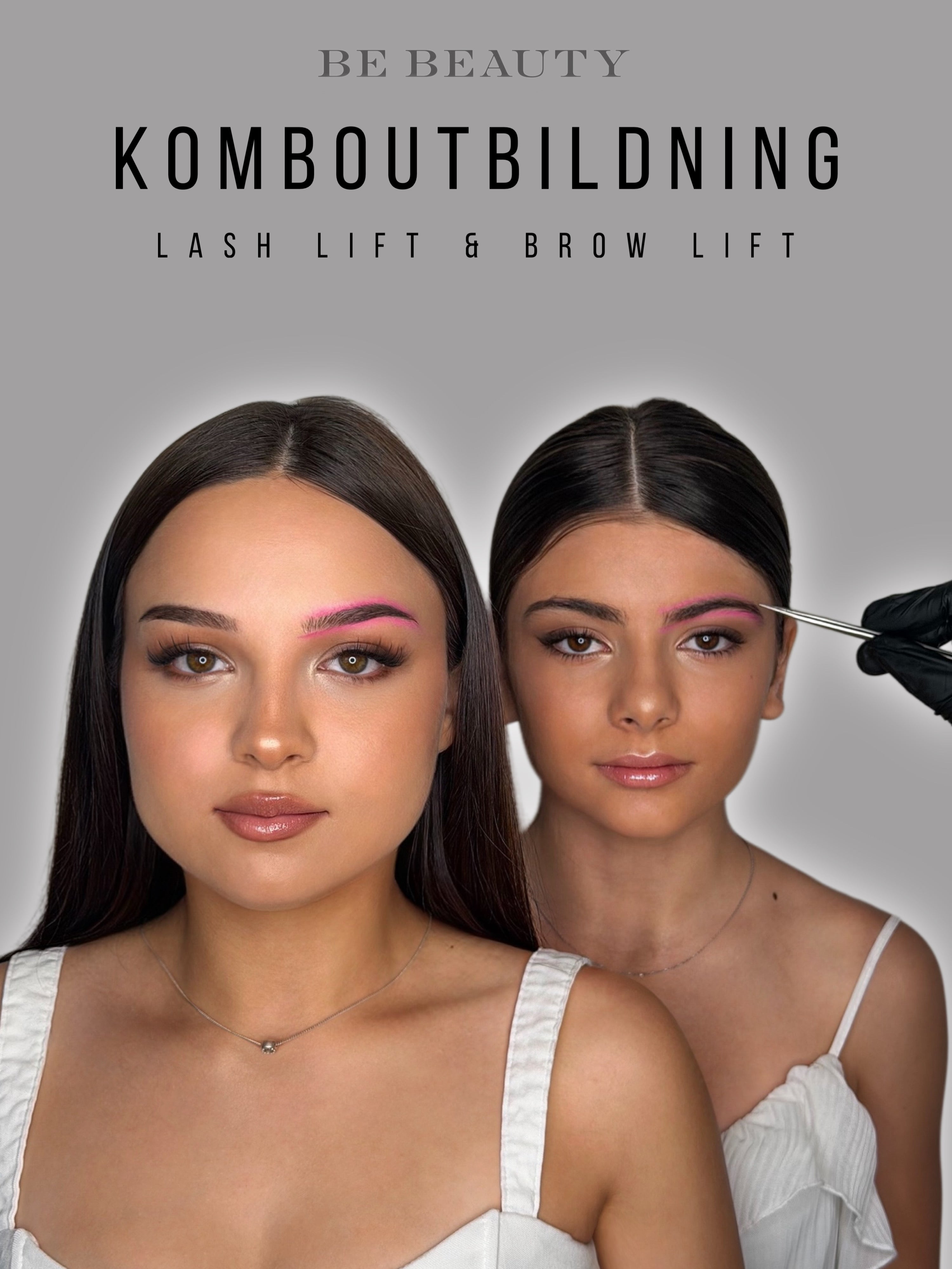 KOMBOUTBILDNING – Lashlift & Browlift (online eller på plats)