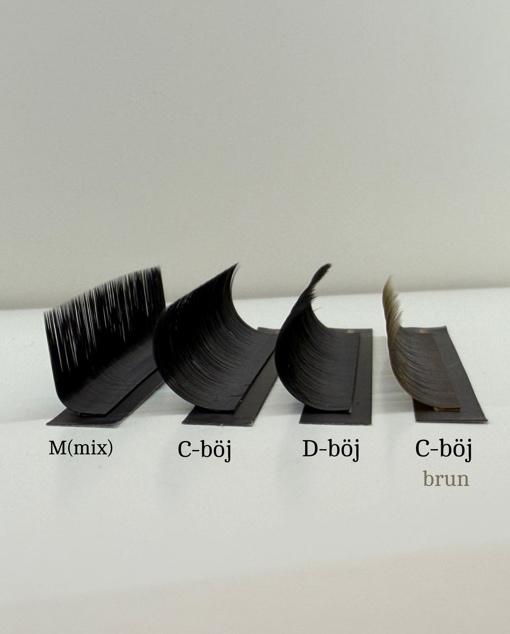 Fransar 0.05mm M-böj (mix 8mm-15mm) - BeBeauty