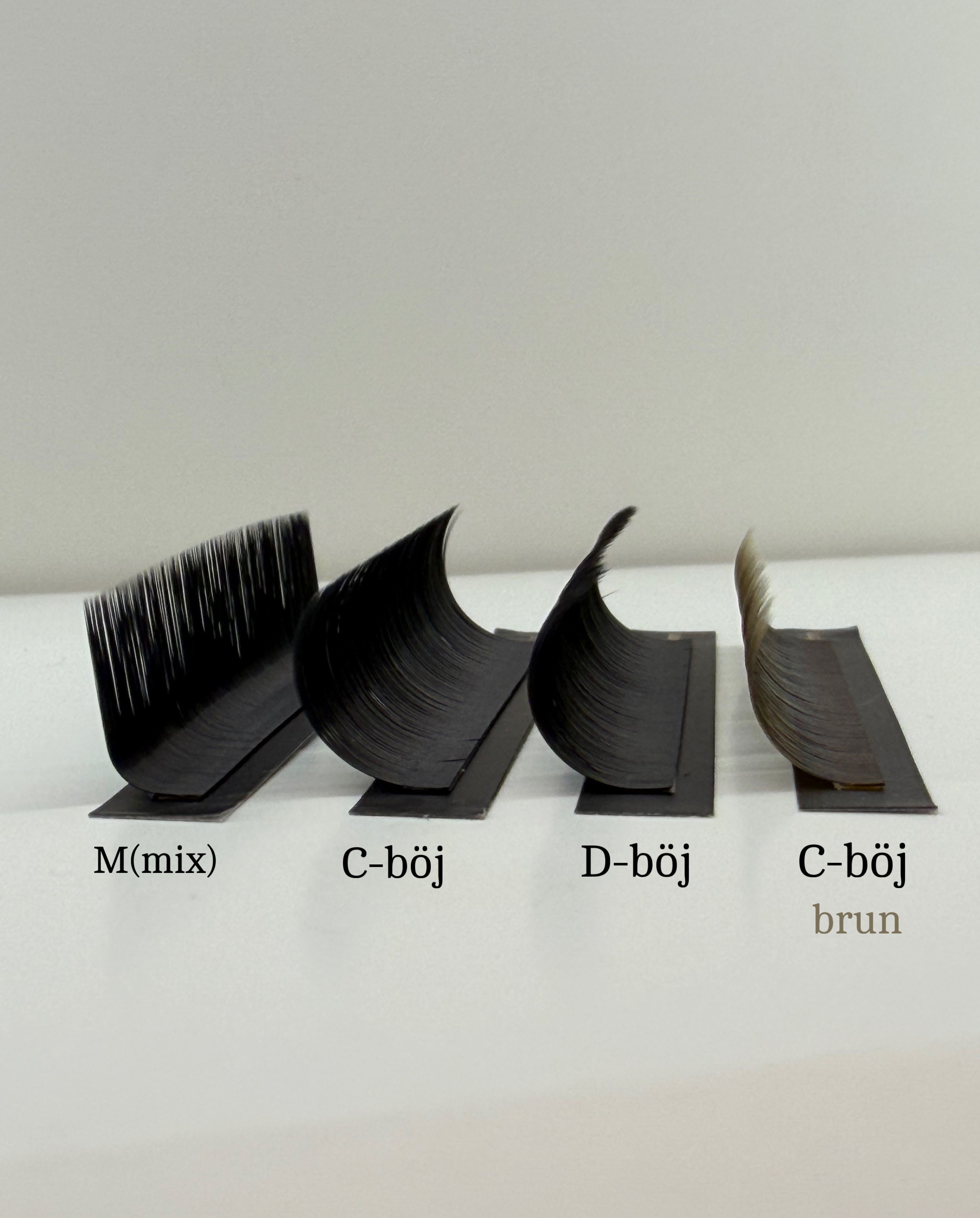 Fransar 0.05mm M-böj (mix 8mm-15mm) - BeBeauty