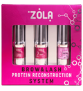 ZOLA PINK Lamineringskit för bryn och fransar – Protein Reconstruction System