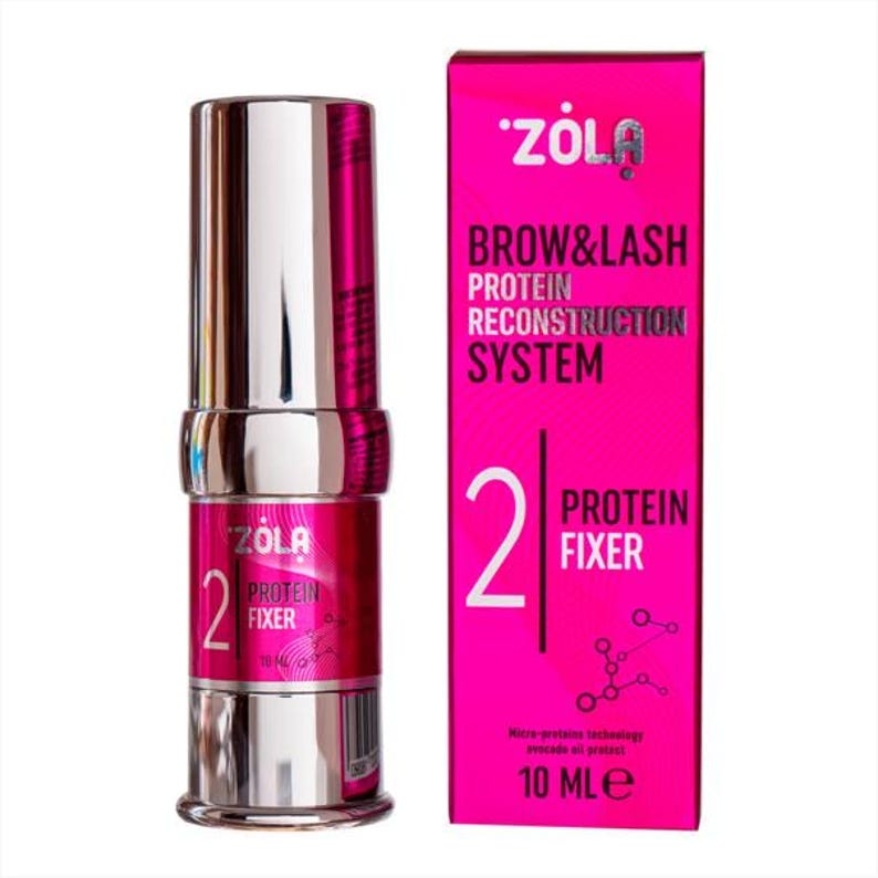 ZOLA PINK Lamineringskit för bryn och fransar – Protein Reconstruction System