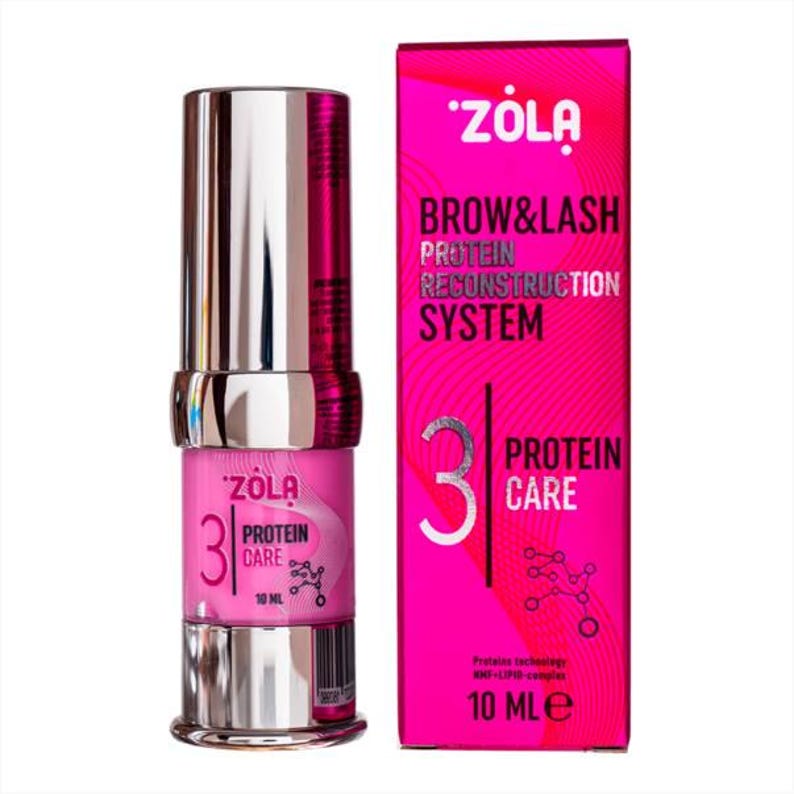 ZOLA PINK Lamineringskit för bryn och fransar – Protein Reconstruction System